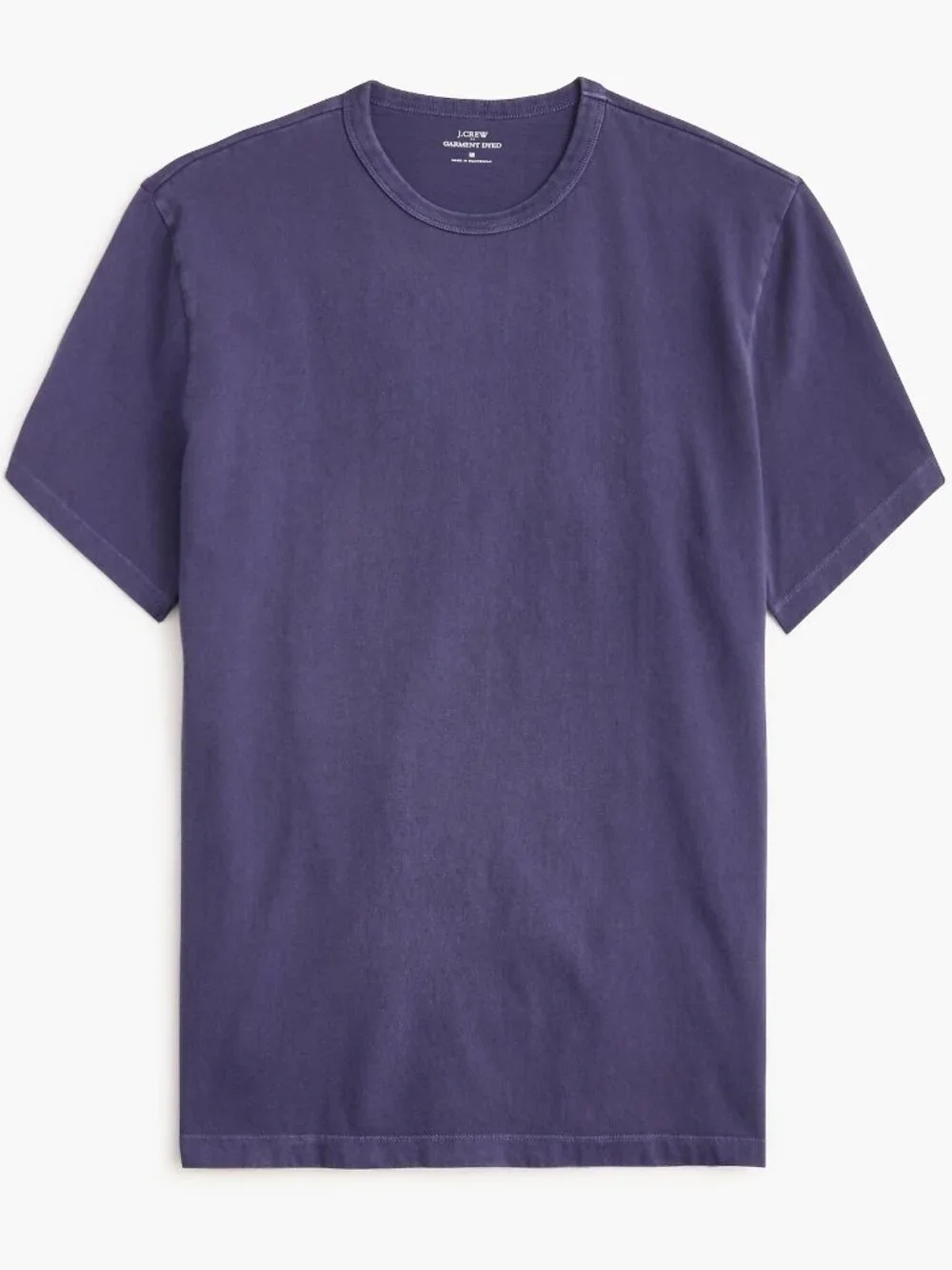 J CREW Garment Dyed Tee - Short Sleeve T Shirt -Ink Shadow- MEDIUM - NWT
